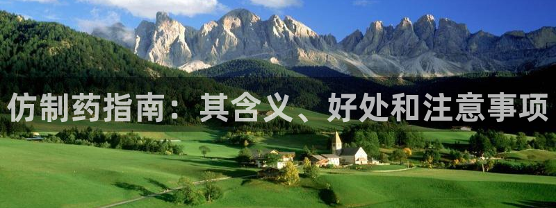 九游会老哥：仿制药指南：其含义、好处和注意事项
