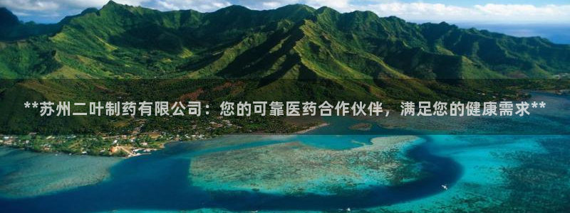 老哥俱乐部是干什么的：**苏州二叶制药有限公司：您的可靠医药合作伙伴，满足您的健康需求**