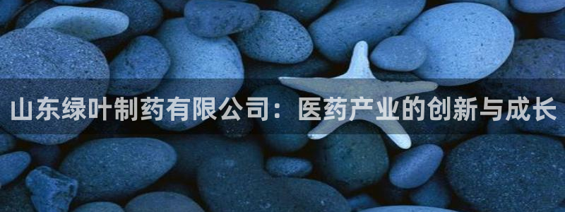 九游老哥俱乐部官网登录：山东绿叶制药有限公司：医药产业的创新