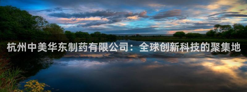 九游老哥俱乐部官网登录不了：杭州中美华东制药有限公司：全球创新科技的聚集地