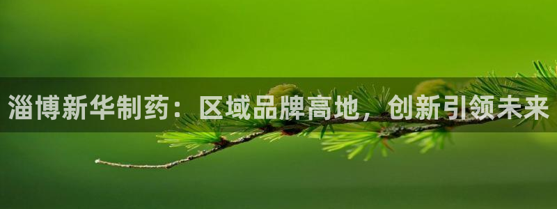 九游会老哥俱乐部官网首页：淄博新华制药：区域品牌高地，创新引领未来