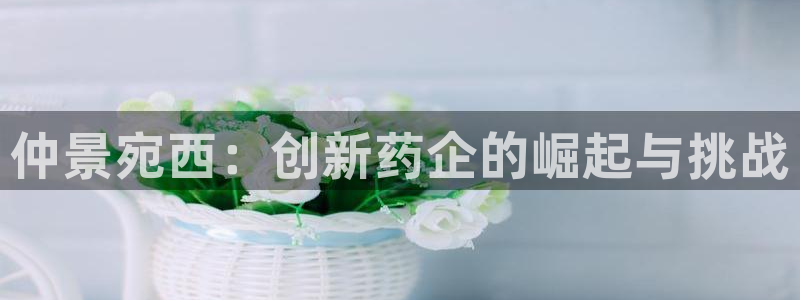 九游会老哥俱乐部必备的交流社区：仲景宛西：创新药企的崛起与挑战