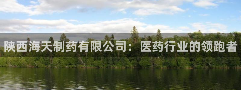 ag九游会老哥俱乐部：陕西海天制药有限公司：医药行业的领跑者
