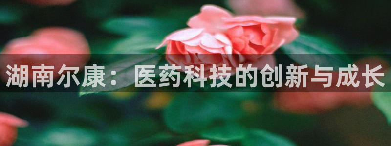 老哥吧九游会下架吗：湖南尔康：医药科技的创新与成长